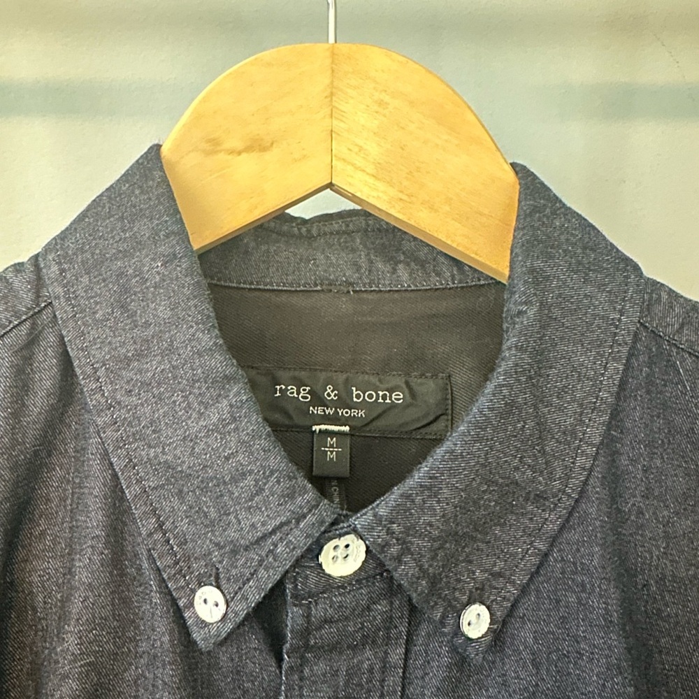 Rag & Bone Shirt - denim - indigo/dark blue - medium
